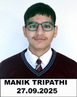 Cdt Manik Tripathi
