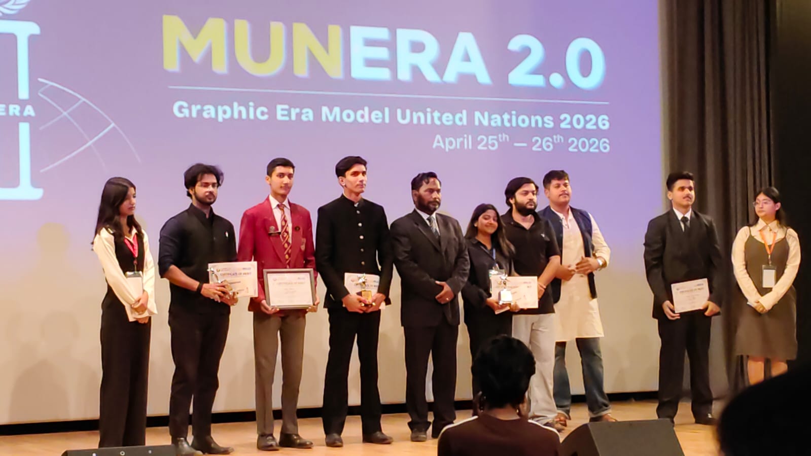 Participation in Model United Nations Conference hosted by Graphic Era University ,Bhimtal  on 25-26 April 2026Participation in Model United Nations Conference hosted by Graphic Era University, Bhimatal